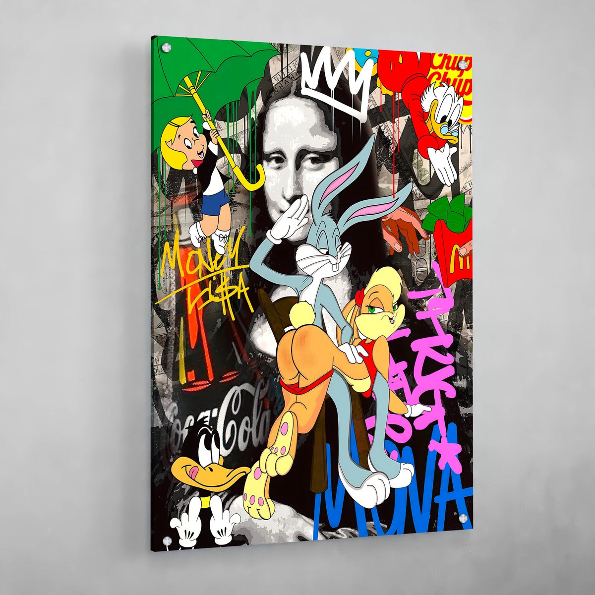 Tableau Bugs Bunny Street Art - The Art Avenue