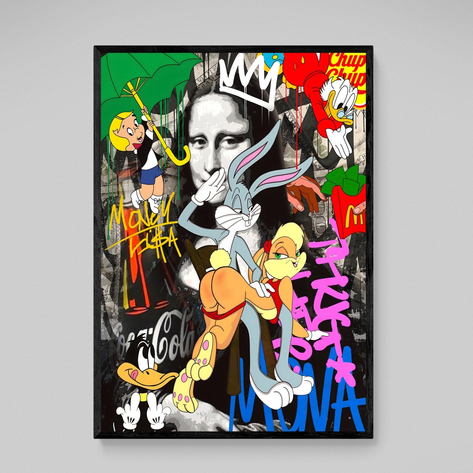 Tableau Bugs Bunny Street Art - The Art Avenue