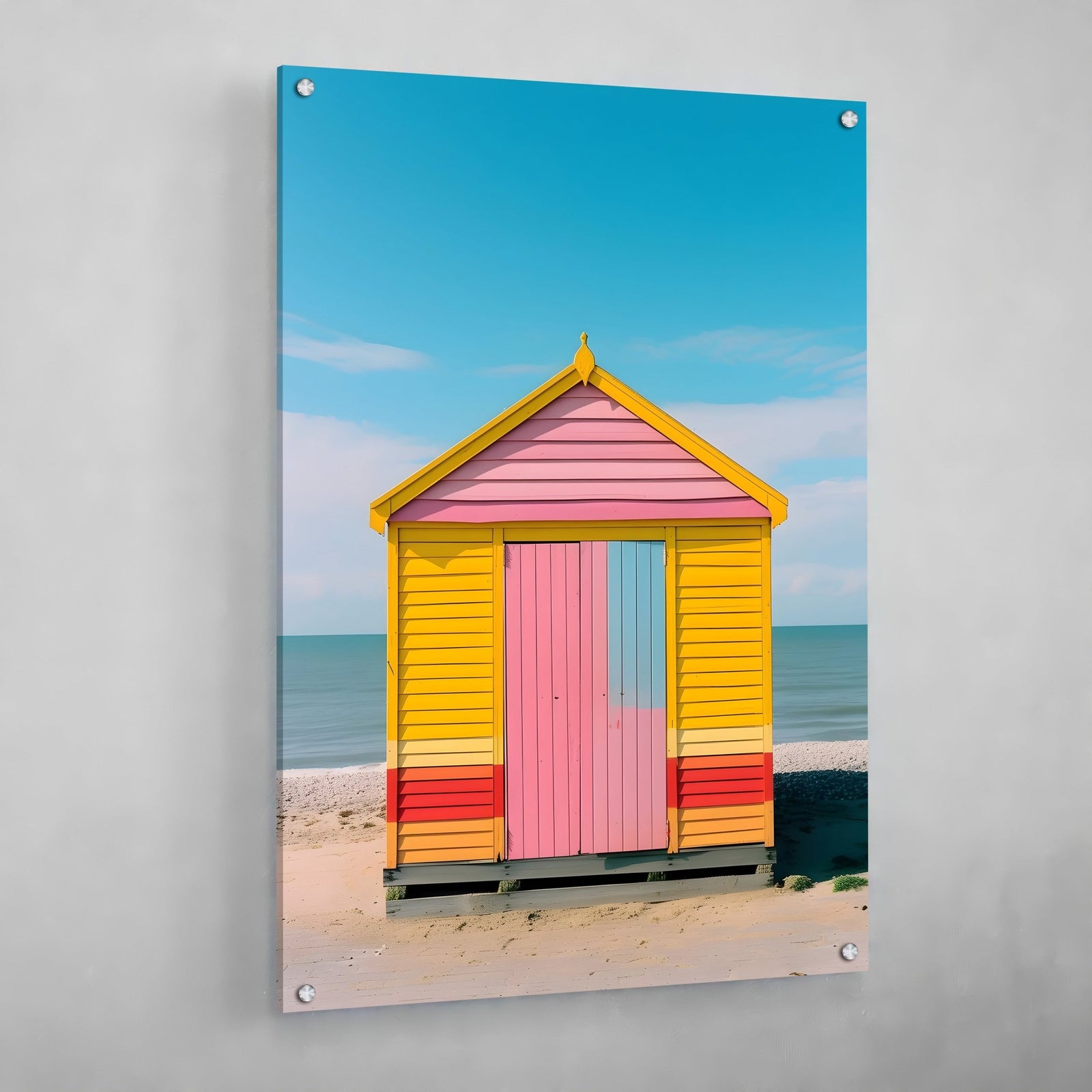 Tableau Cabine de Plage - The Art Avenue