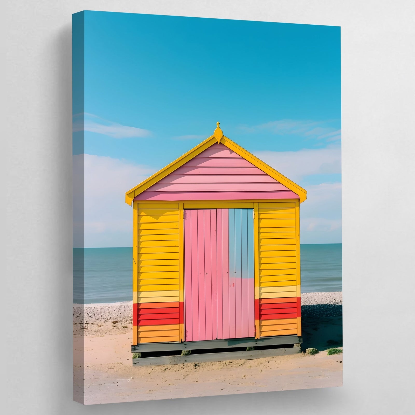 Tableau Cabine de Plage - The Art Avenue