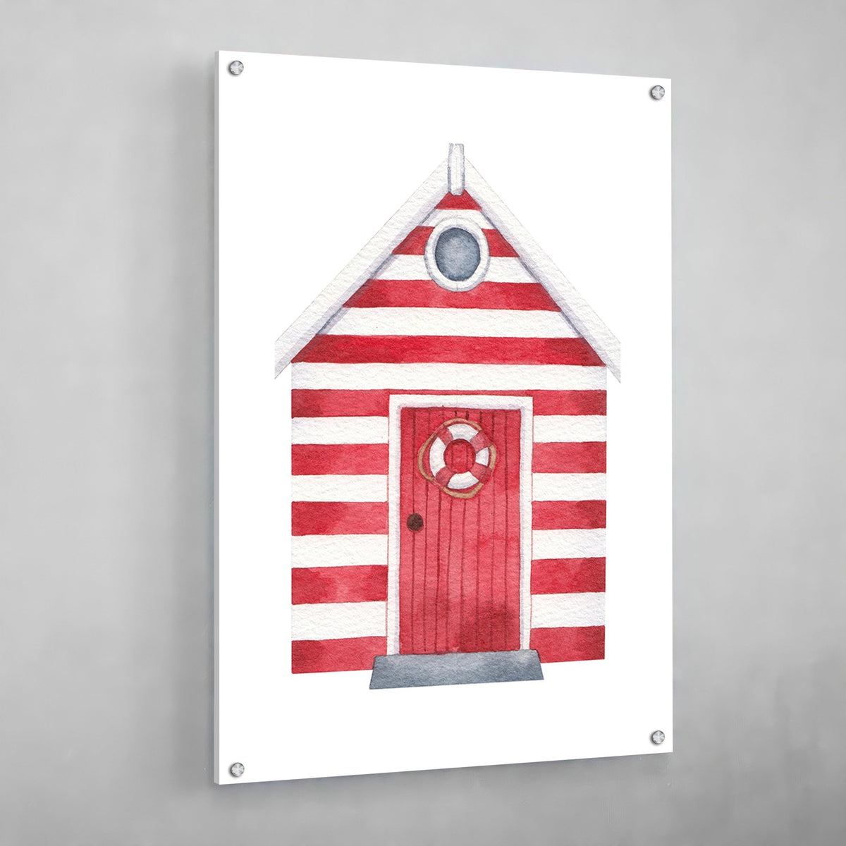 Tableau Cabine Plage - The Art Avenue