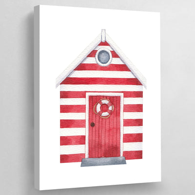 Tableau Cabine Plage - The Art Avenue