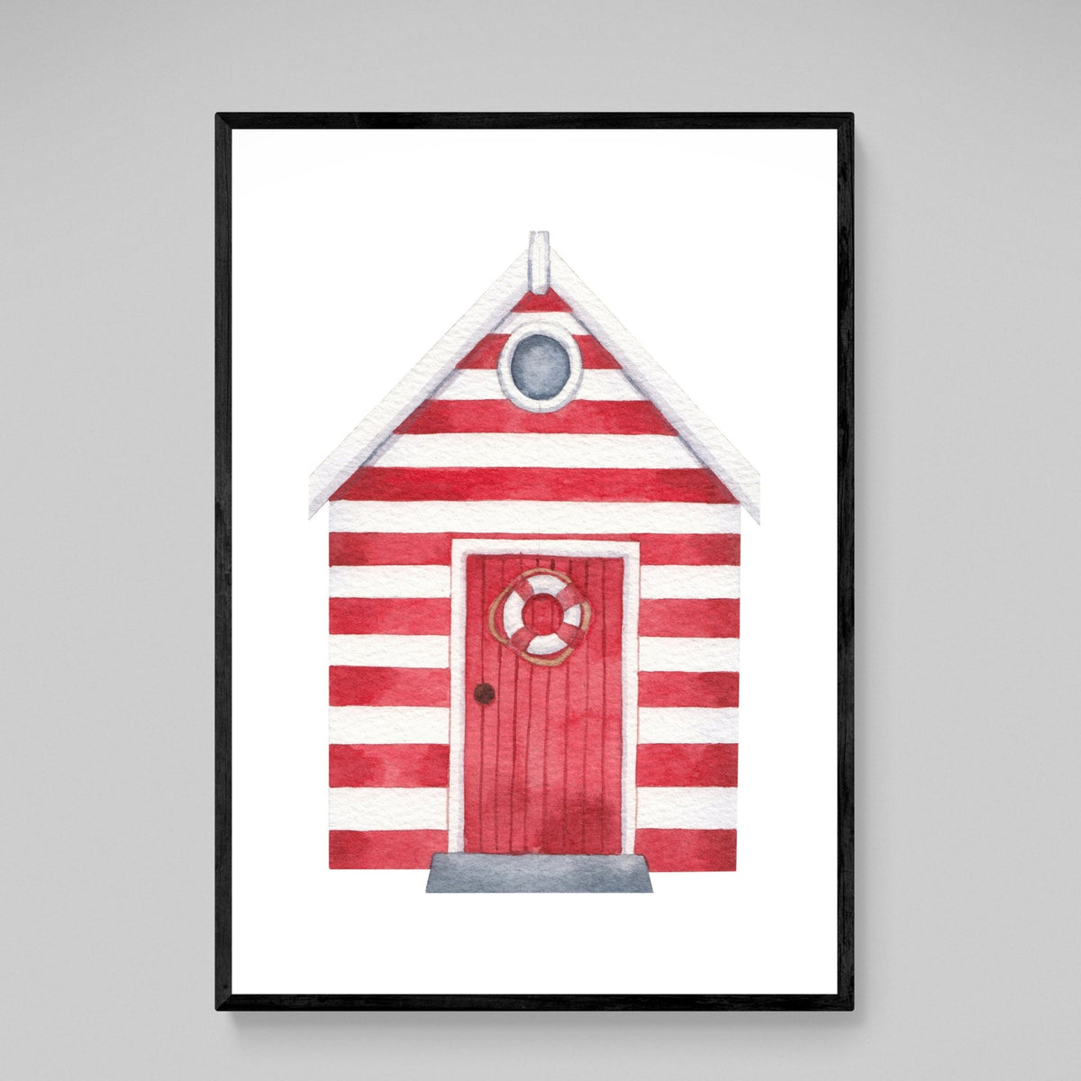 Tableau Cabine Plage - The Art Avenue