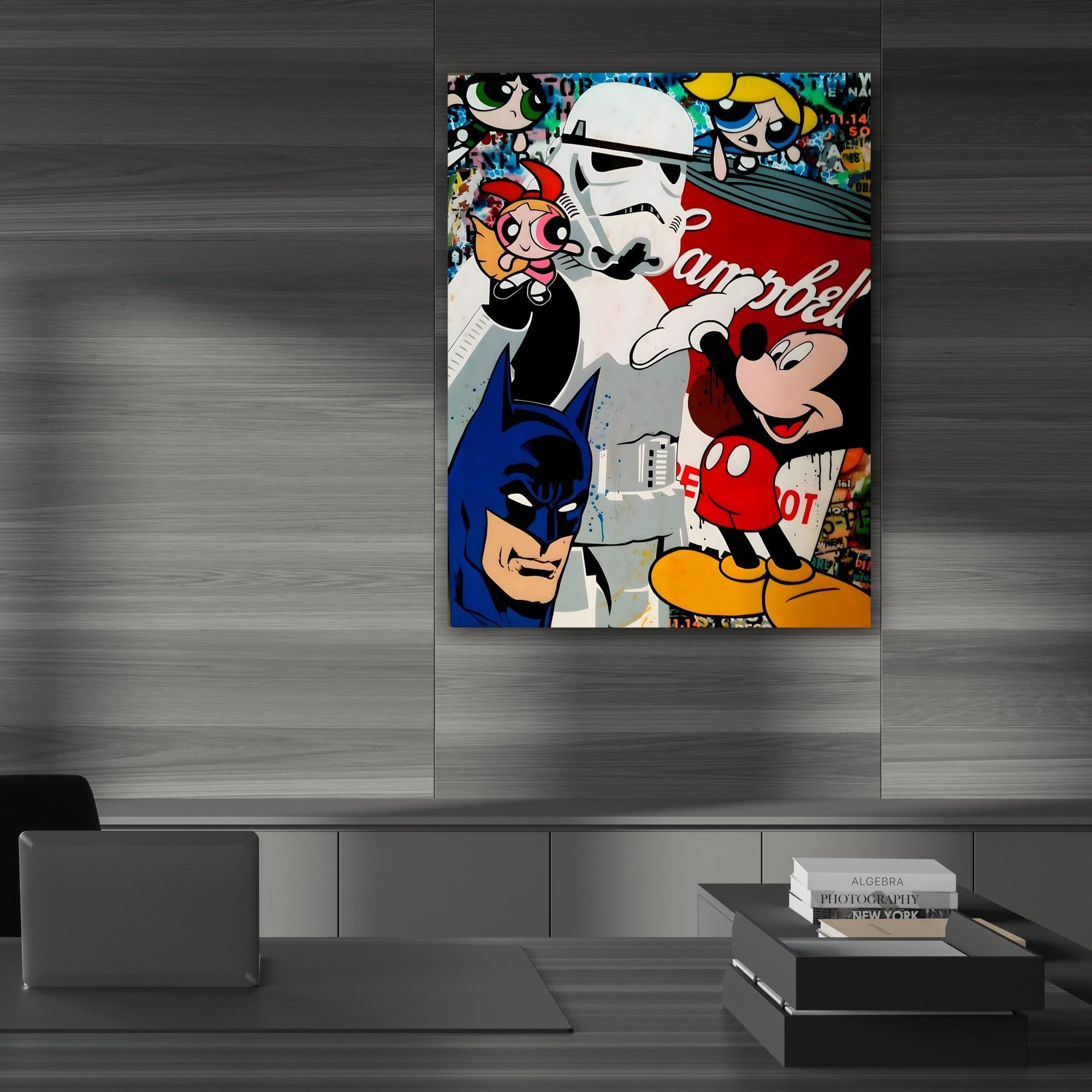 Tableau Cartoons Pop Art - The Art Avenue