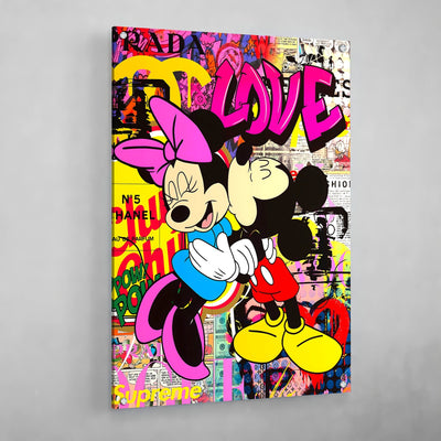 Tableau Cartoons Street Art Moderne - The Art Avenue