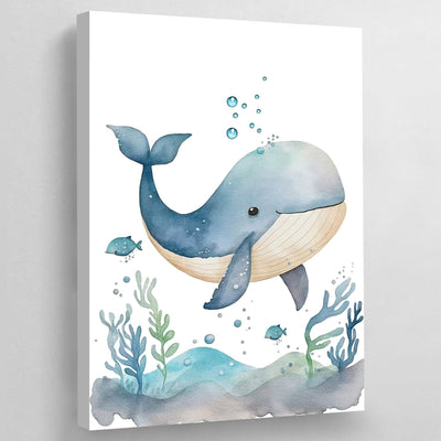 Tableau Chambre Enfant Baleine - The Art Avenue