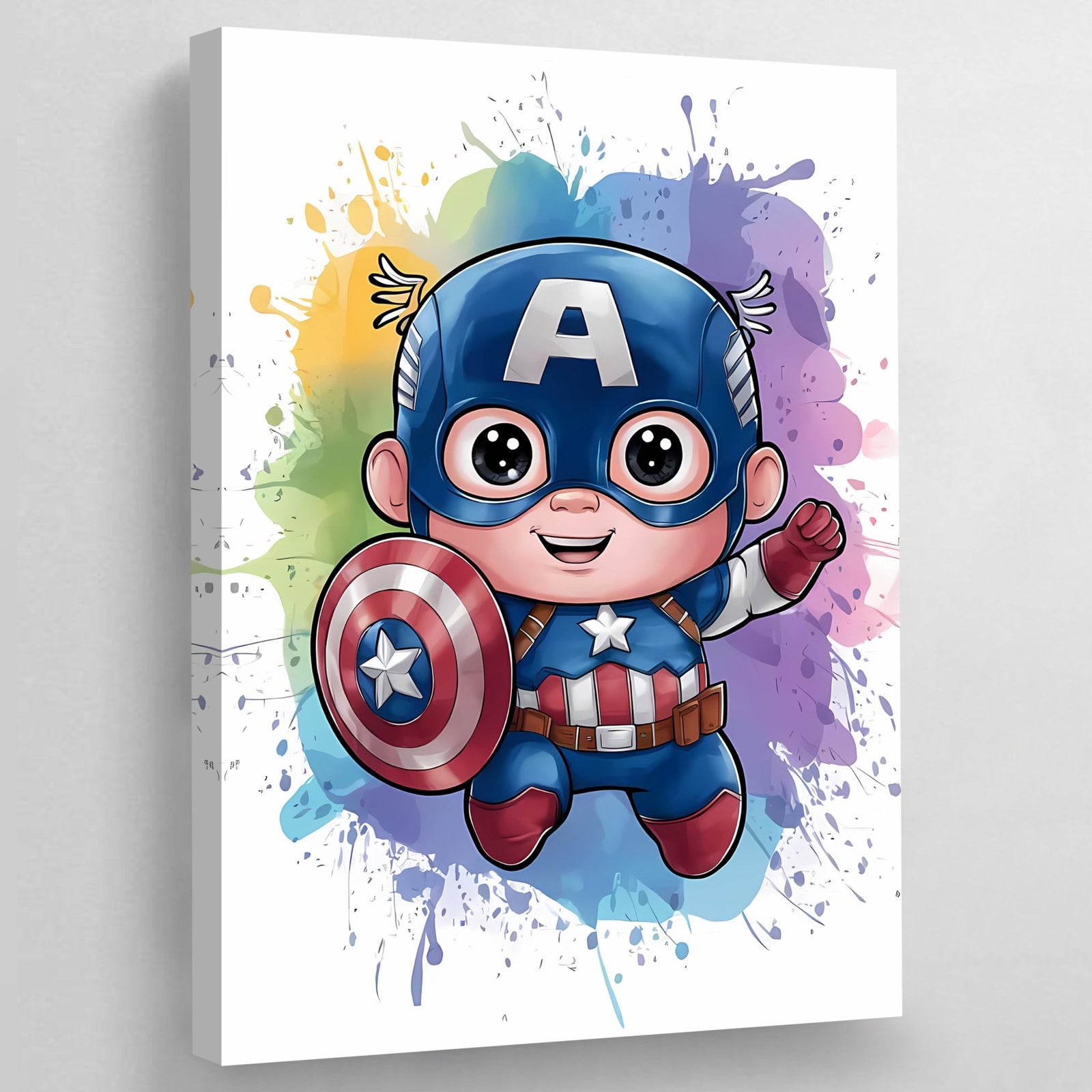 Tableau Chambre Enfant Captain America - The Art Avenue