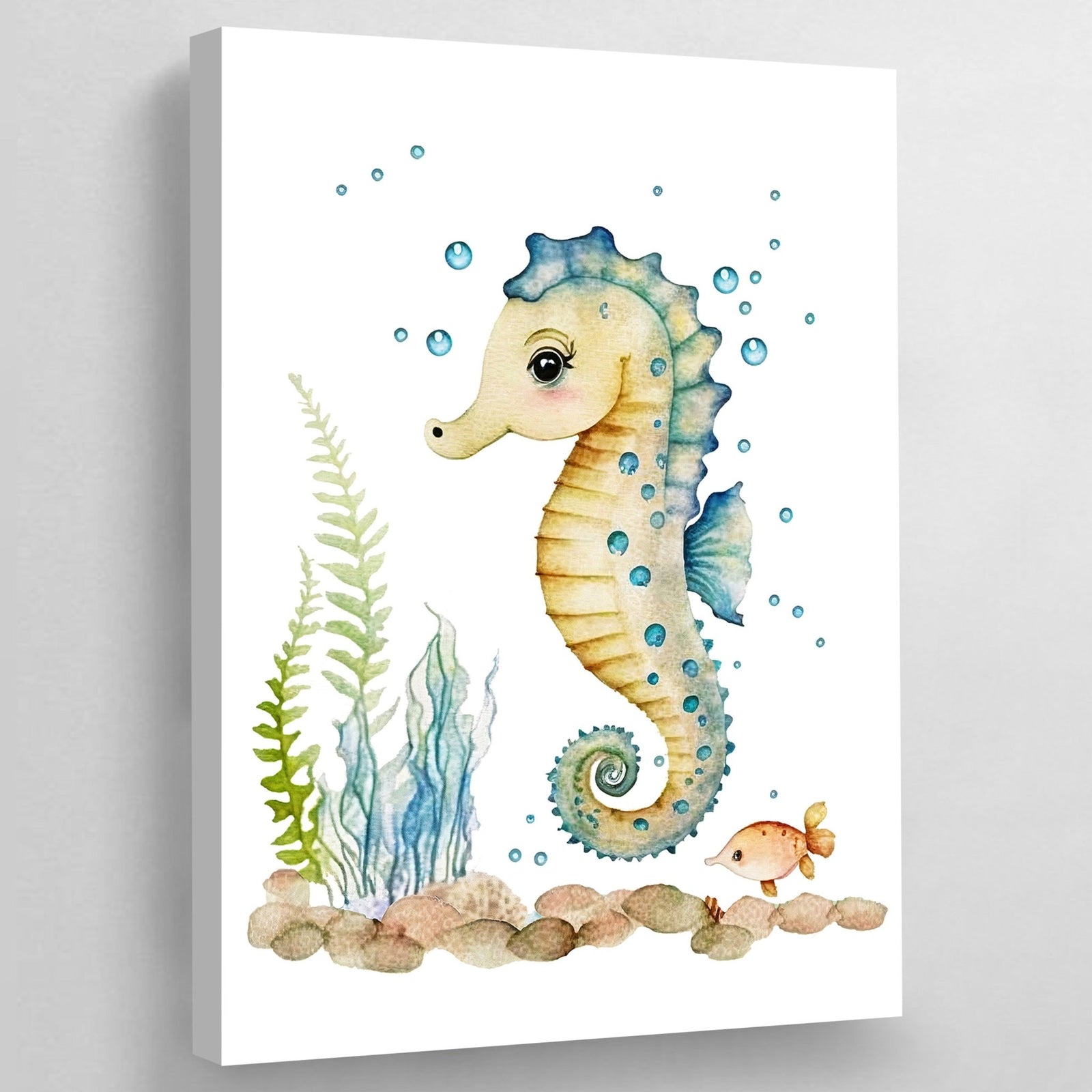 Tableau Chambre Enfant Hippocampe - The Art Avenue