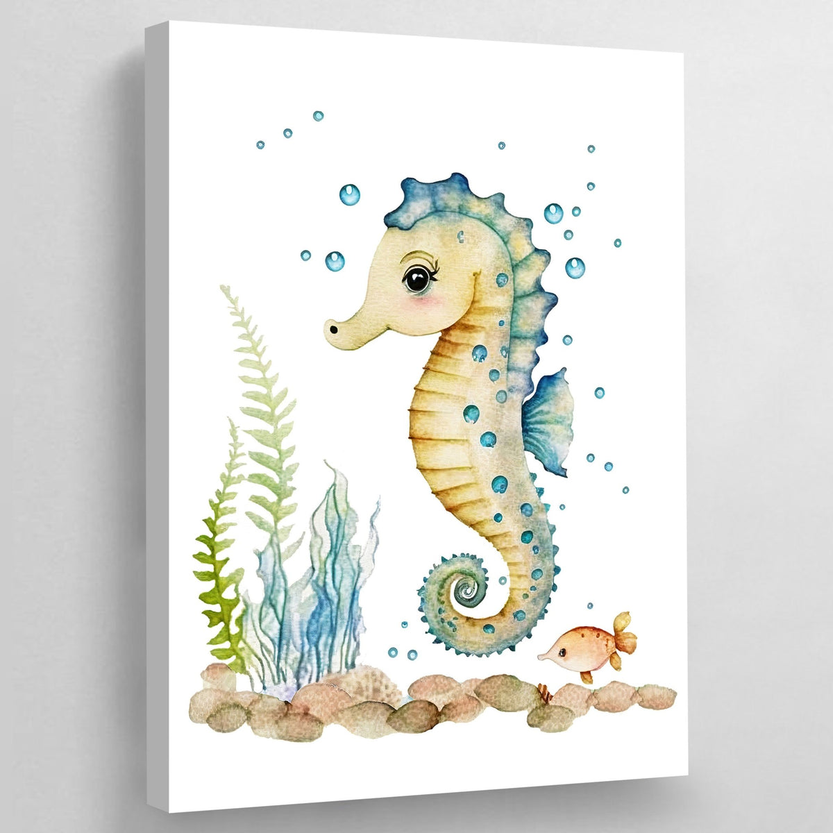 Tableau Chambre Enfant Hippocampe - The Art Avenue