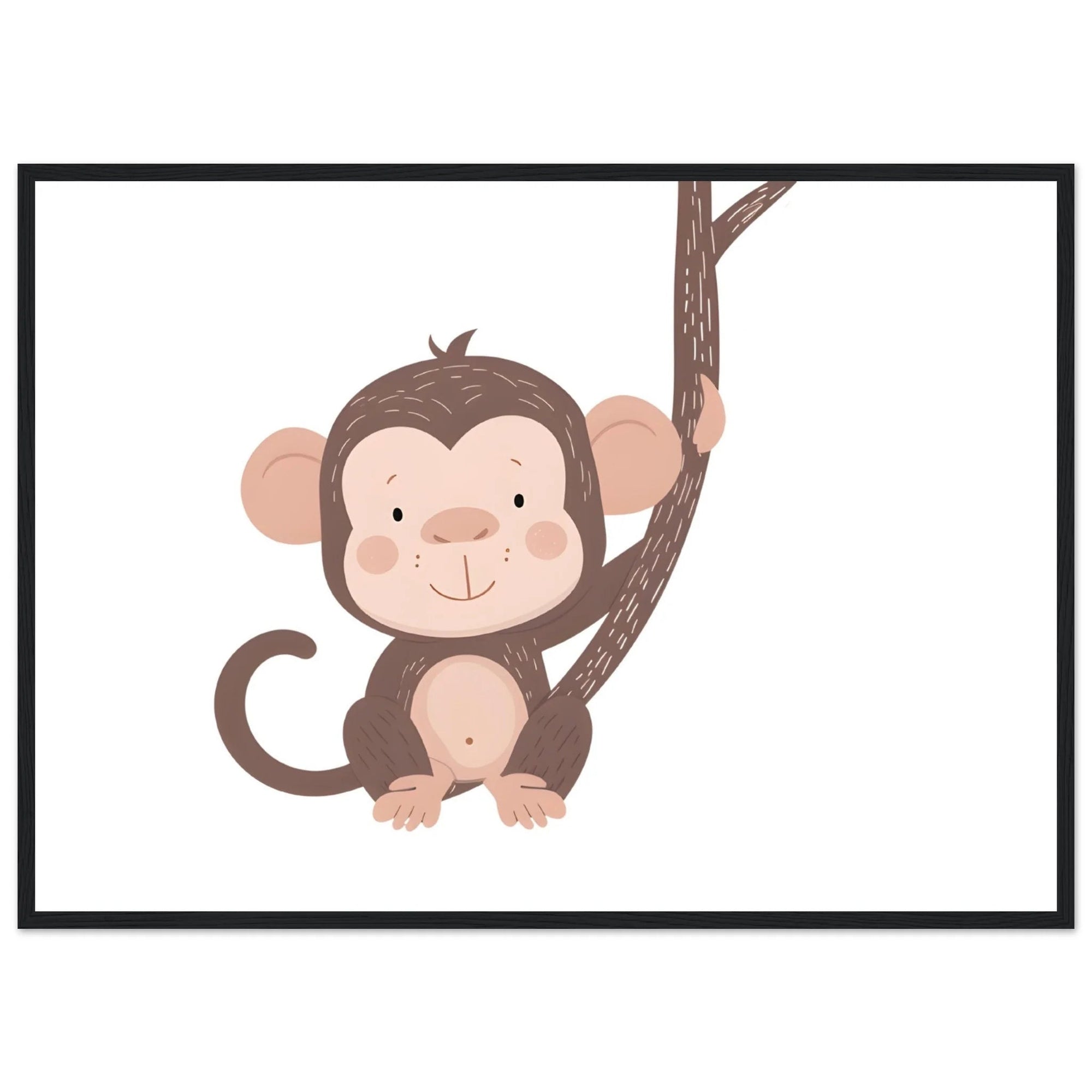 Tableau Chambre Enfant Singe - The Art Avenue