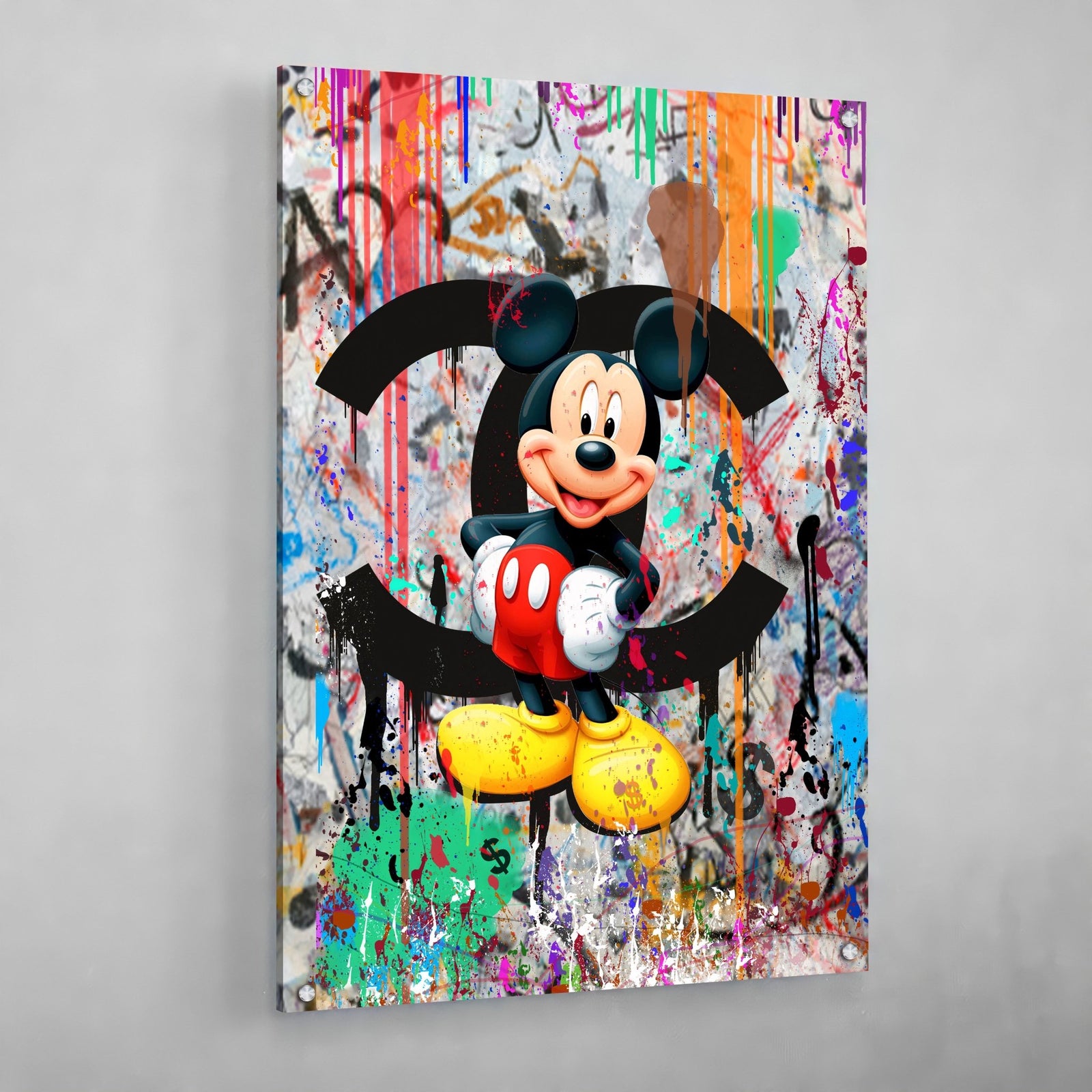 Tableau Chanel Mickey - The Art Avenue