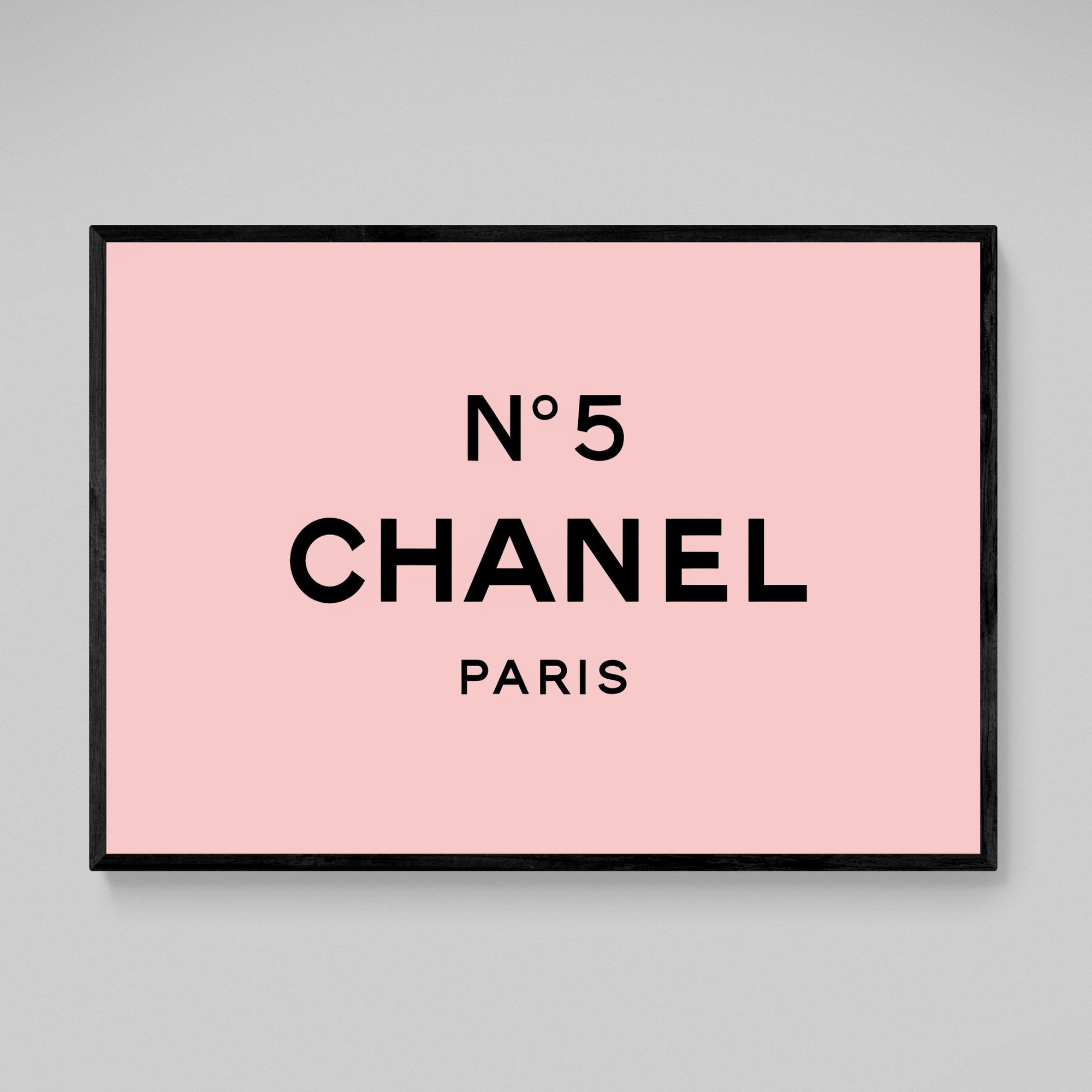 Tableau Chanel N°5 Rose - The Art Avenue