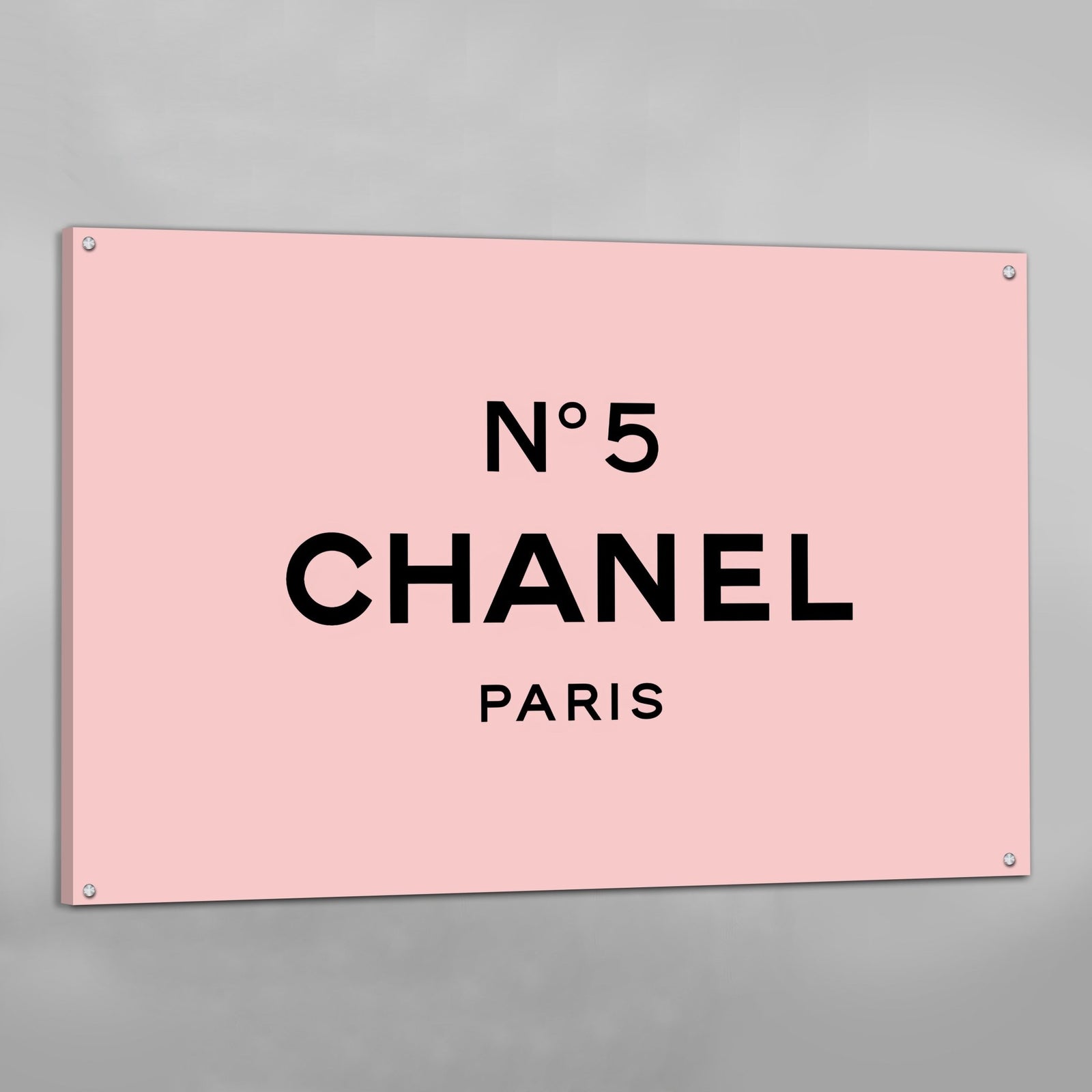 Tableau Chanel N°5 Rose - The Art Avenue