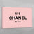 Tableau Chanel N°5 Rose - The Art Avenue