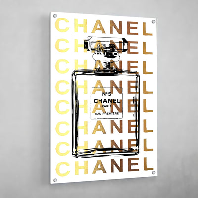 Tableau Chanel Parfum Graffiti - The Art Avenue