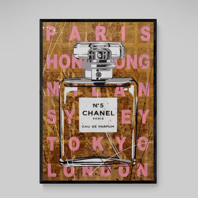 Tableau Chanel Parfum Paris Iconique - The Art Avenue