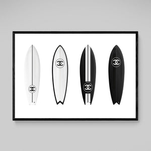 Tableau Chanel Planches De Surf - The Art Avenue