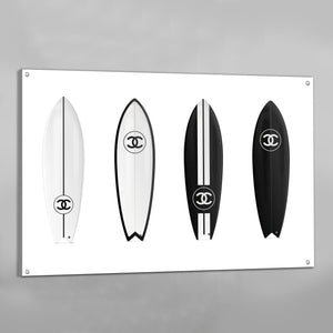 Tableau Chanel Planches De Surf - The Art Avenue