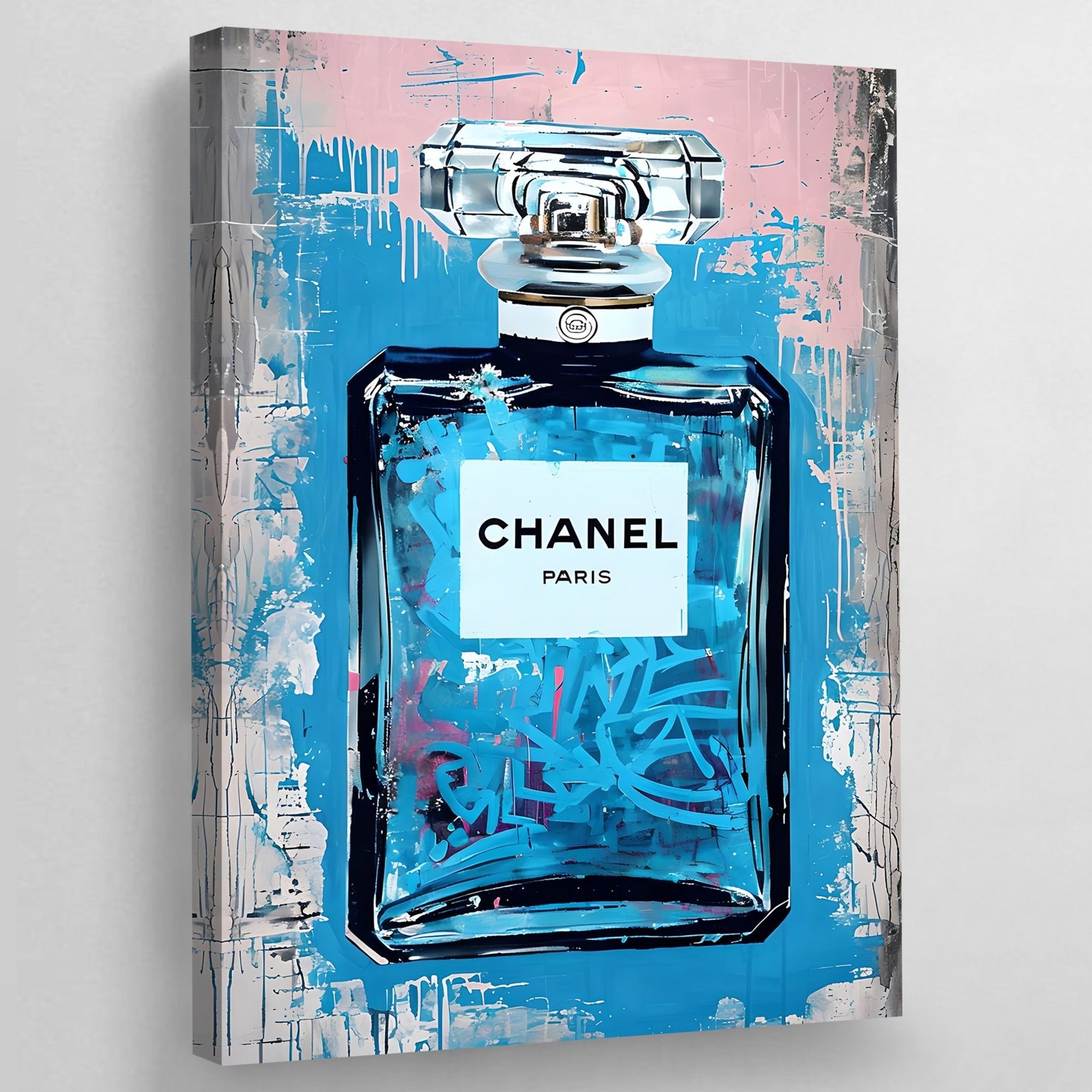 Tableau Chanel Street Art Moderne - The Art Avenue