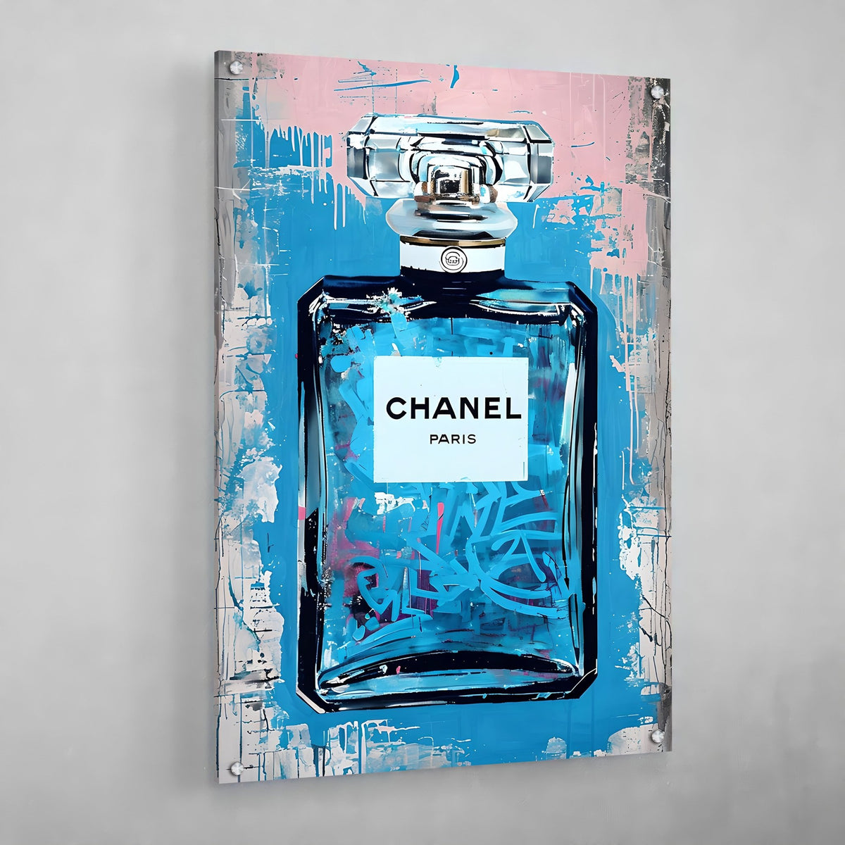Tableau Chanel Street Art Moderne - The Art Avenue