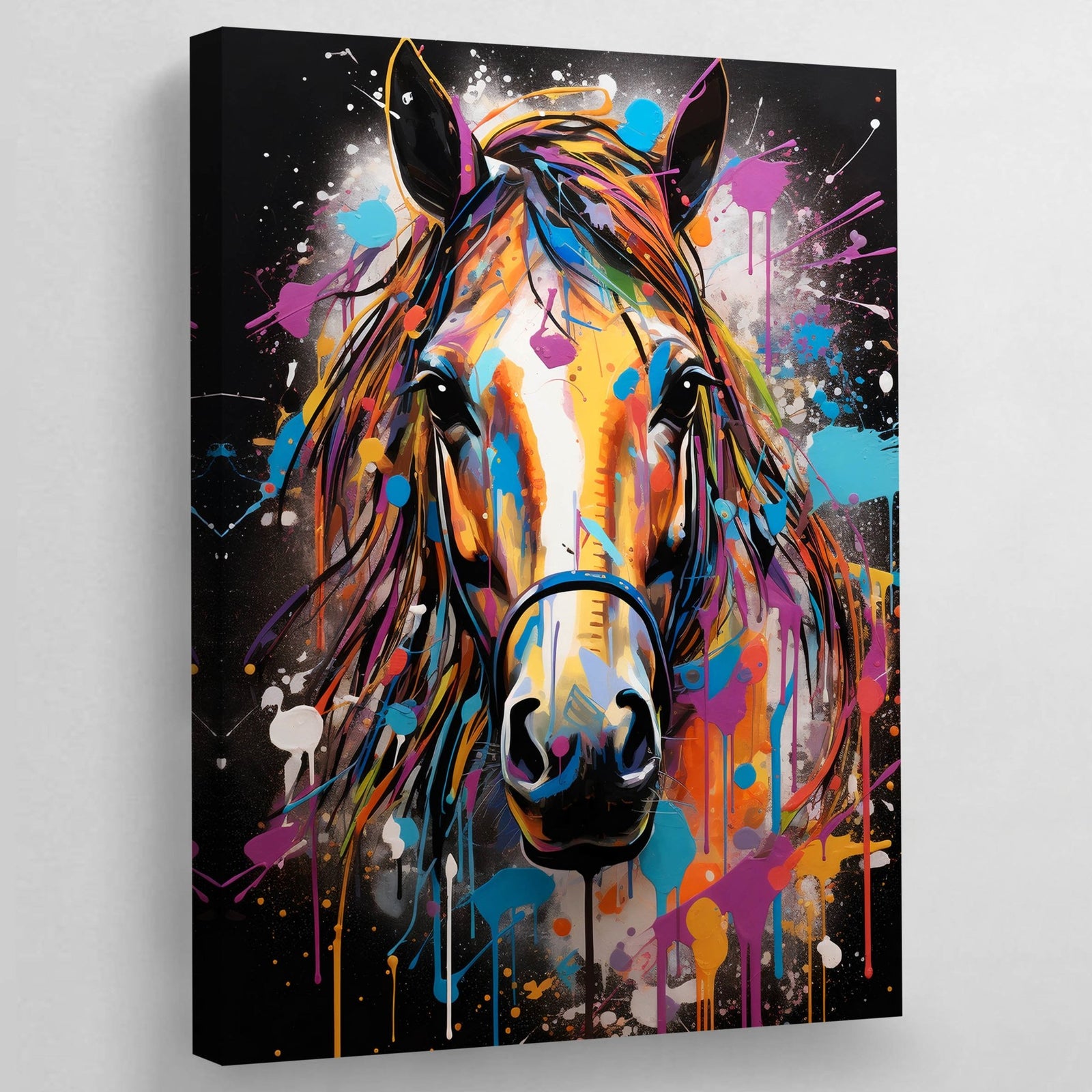 Tableau Cheval Graffiti - The Art Avenue