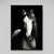 Tableau Cheval Noir et Blanc - The Art Avenue
