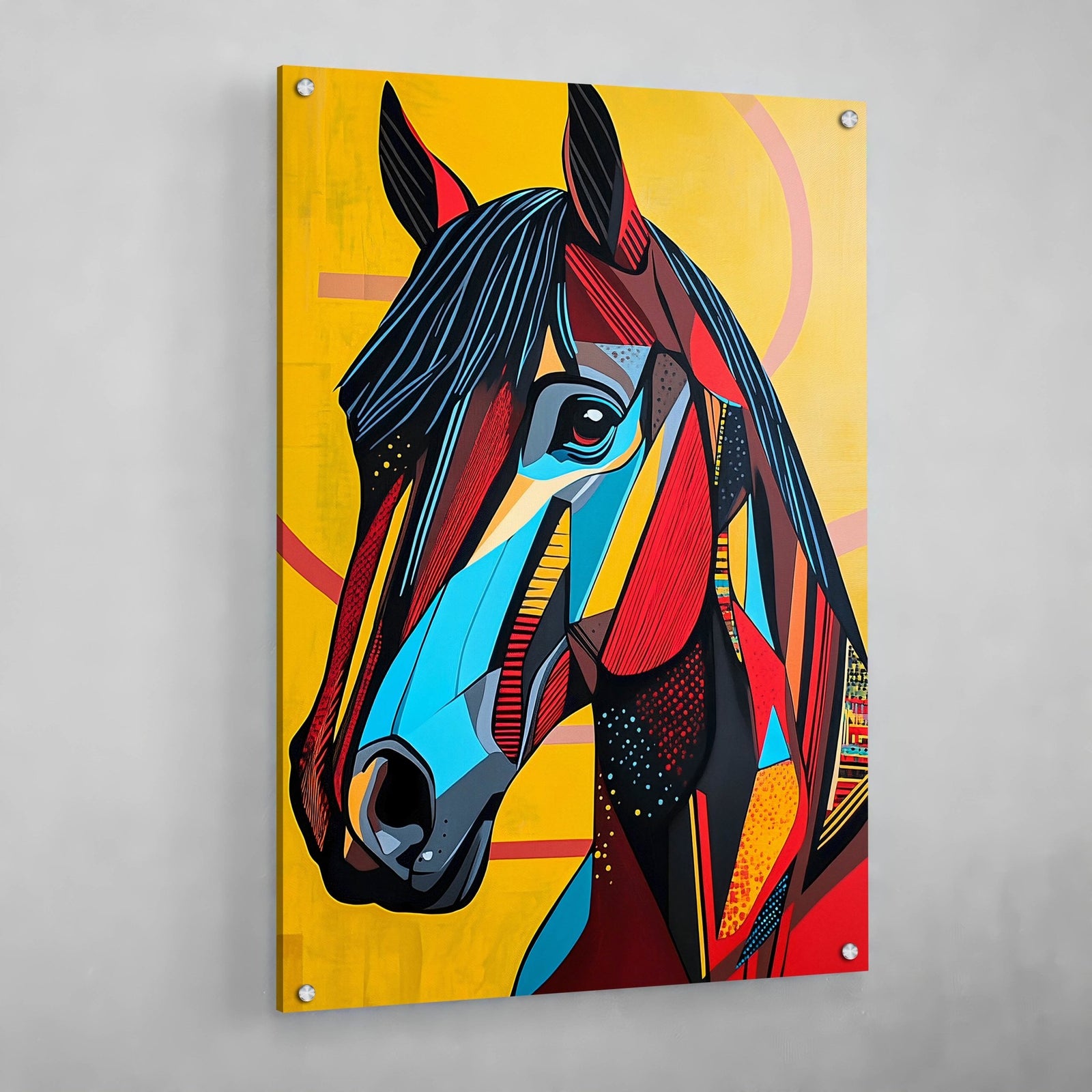 Tableau Cheval Pop Art - The Art Avenue