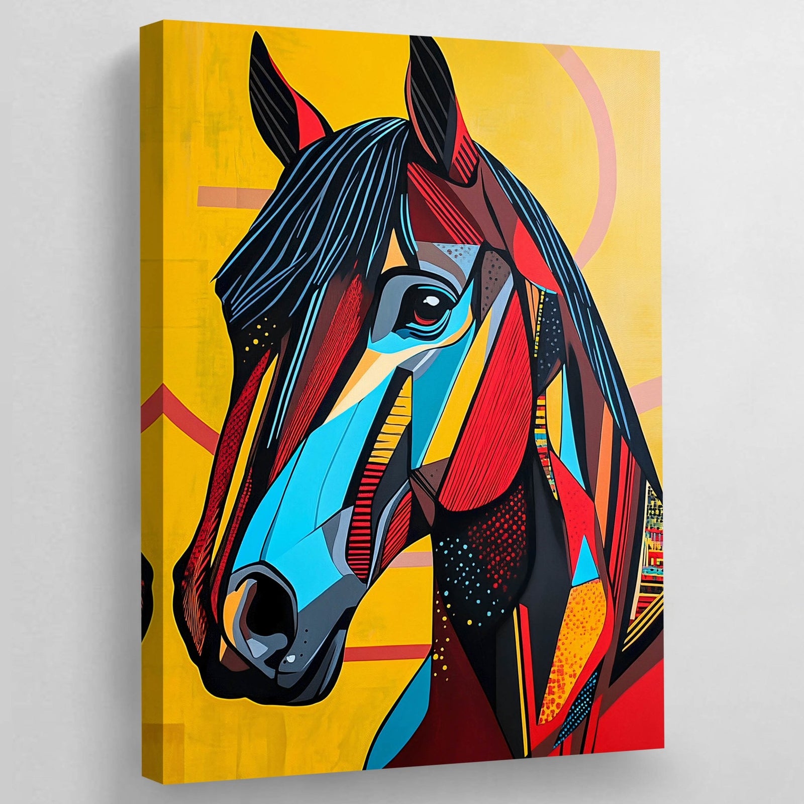 Tableau Cheval Pop Art - The Art Avenue