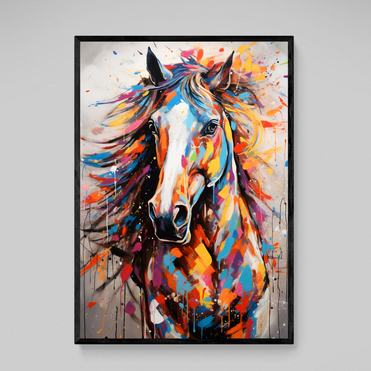 Tableau Cheval Street Art - The Art Avenue