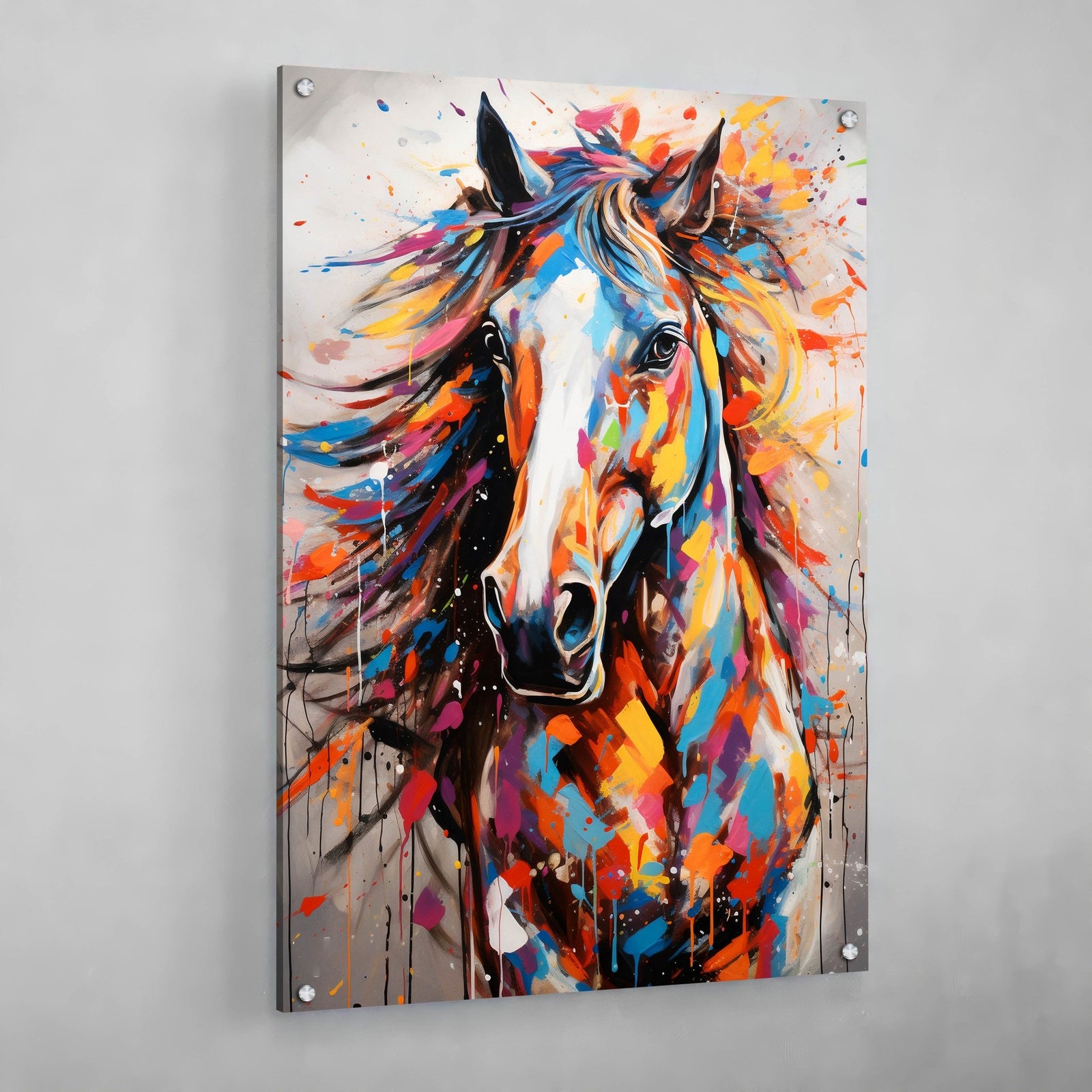 Tableau Cheval Street Art - The Art Avenue