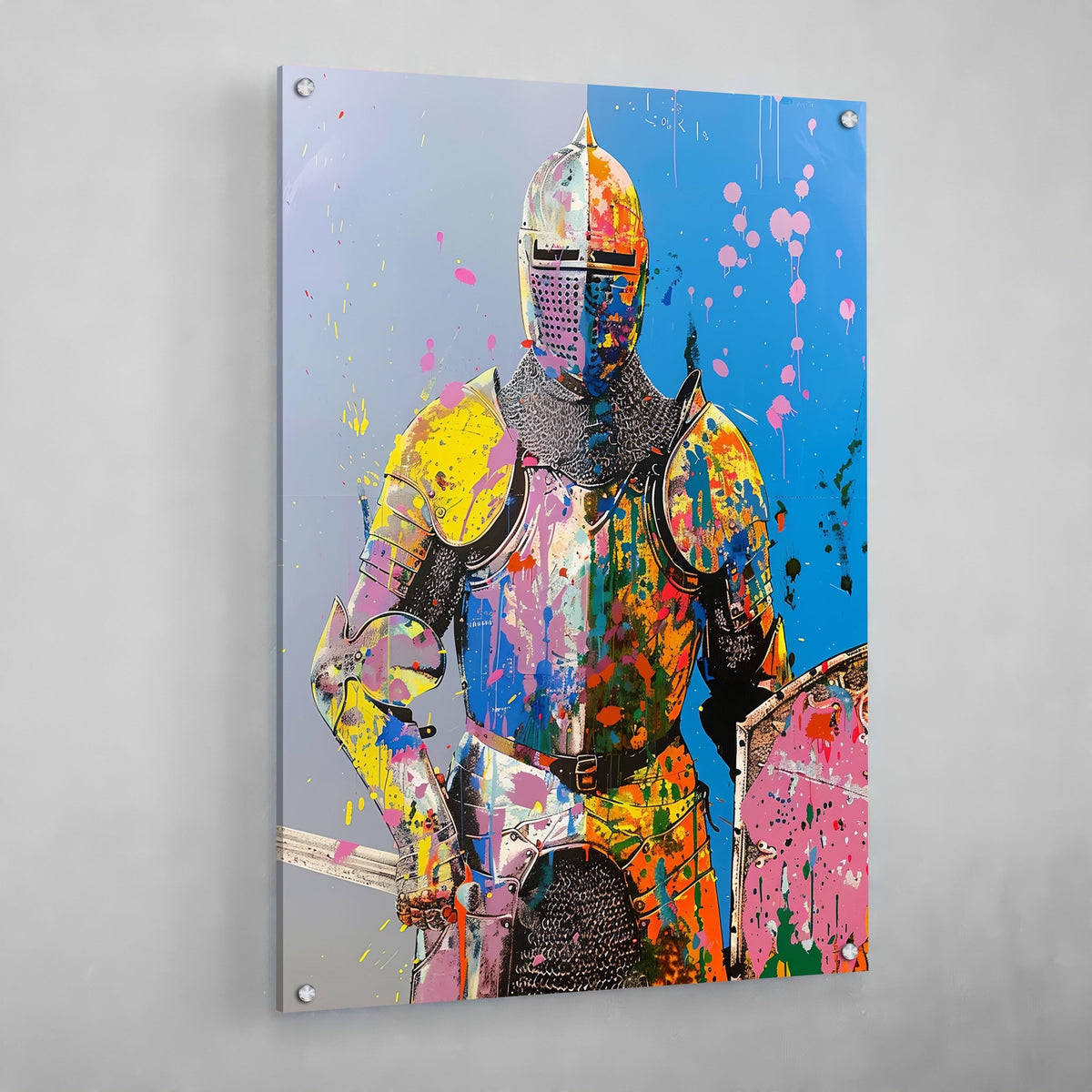 Tableau Chevalier Street Art - The Art Avenue