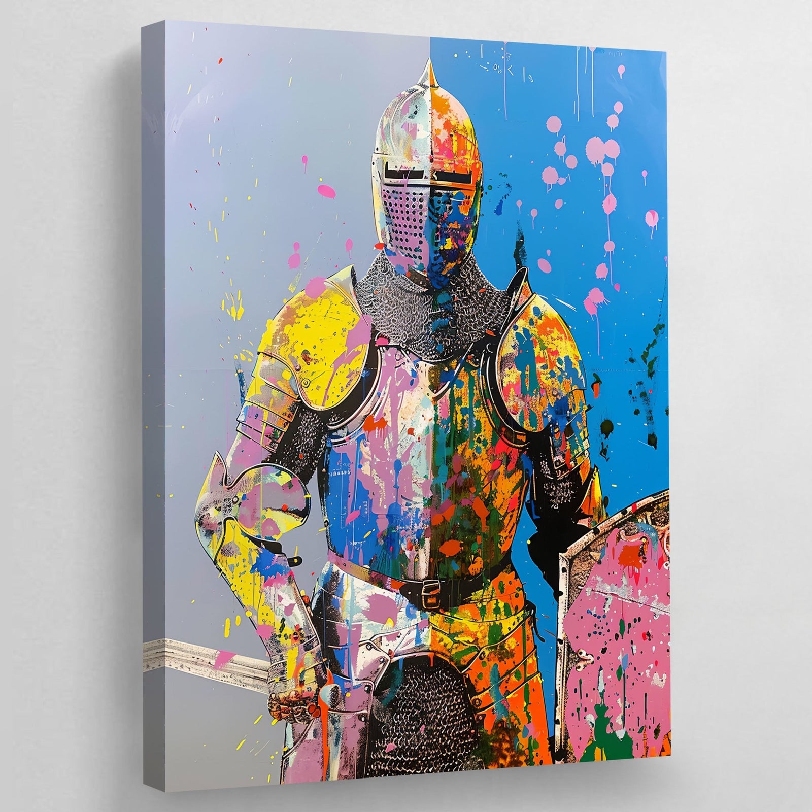 Tableau Chevalier Street Art - The Art Avenue