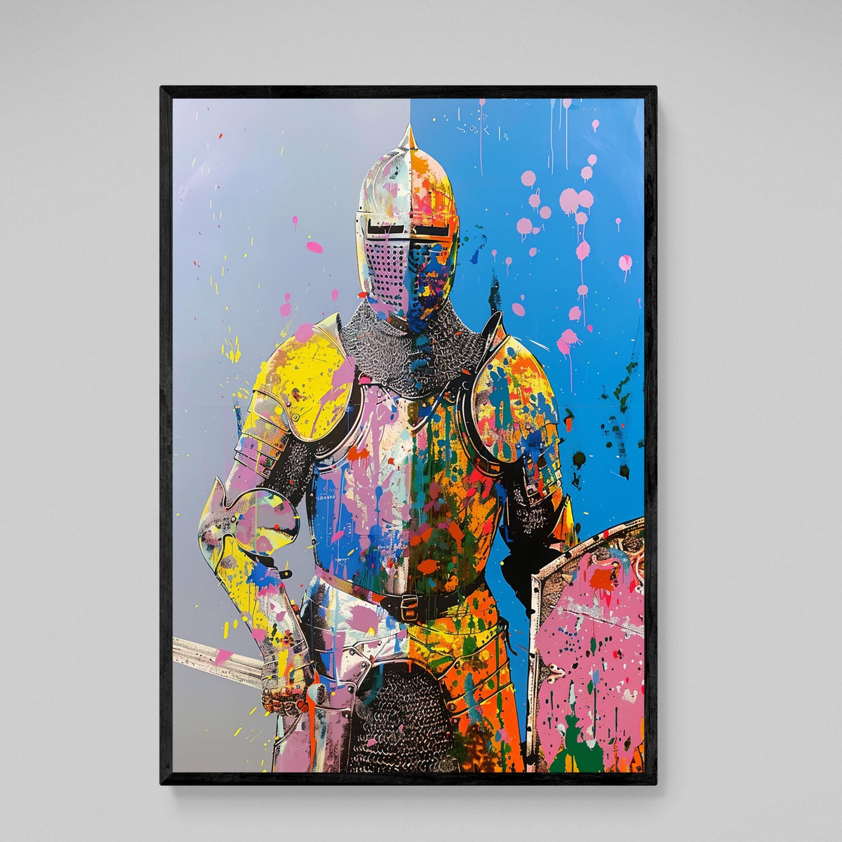 Tableau Chevalier Street Art - The Art Avenue