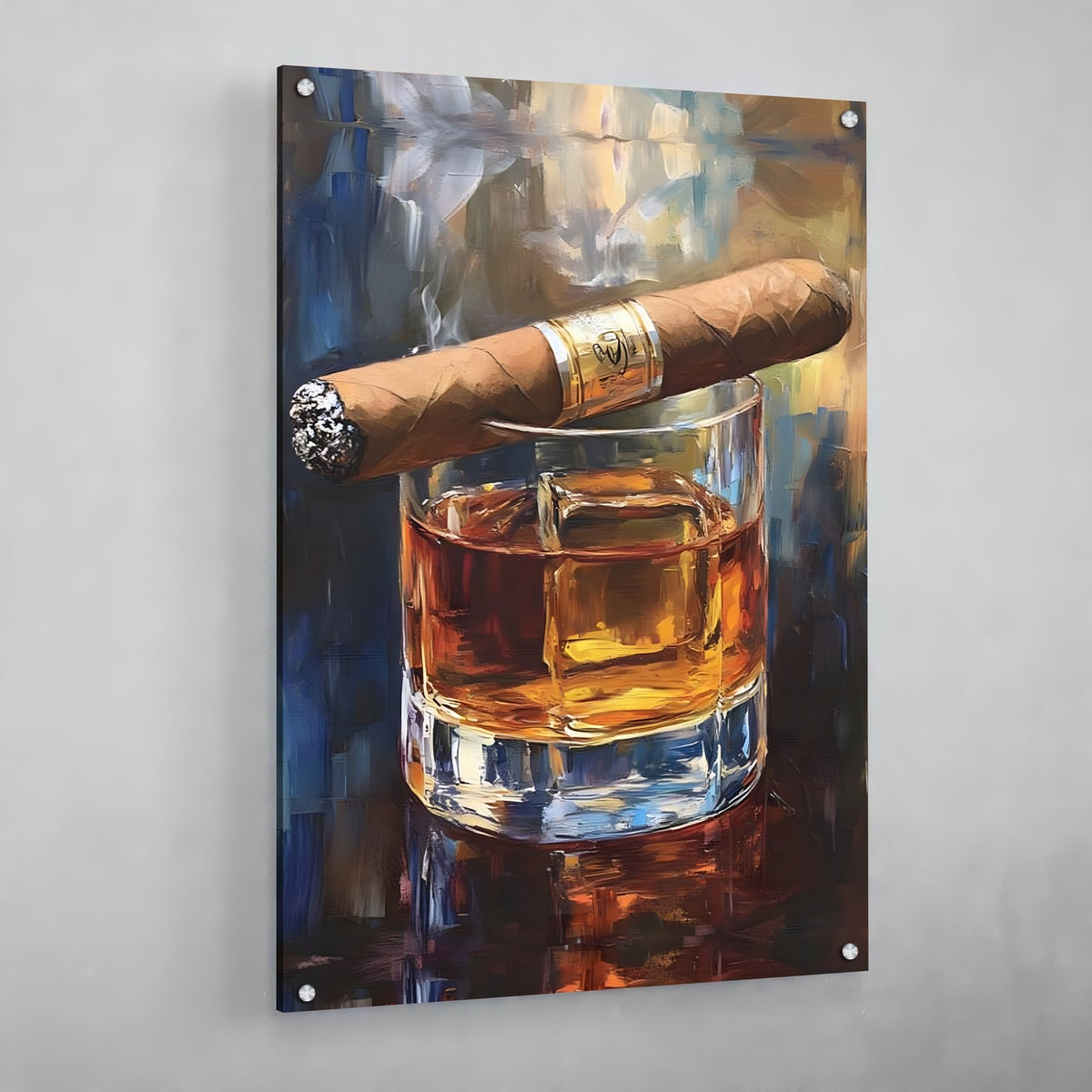 Tableau Cigar & Whisky - The Art Avenue