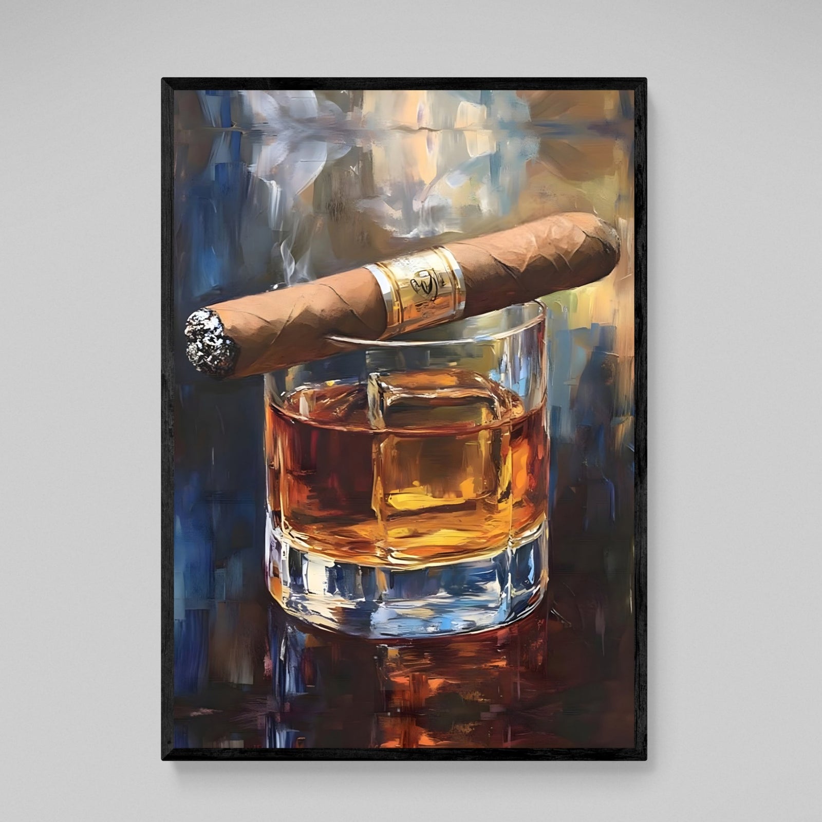 Tableau Cigar & Whisky - The Art Avenue