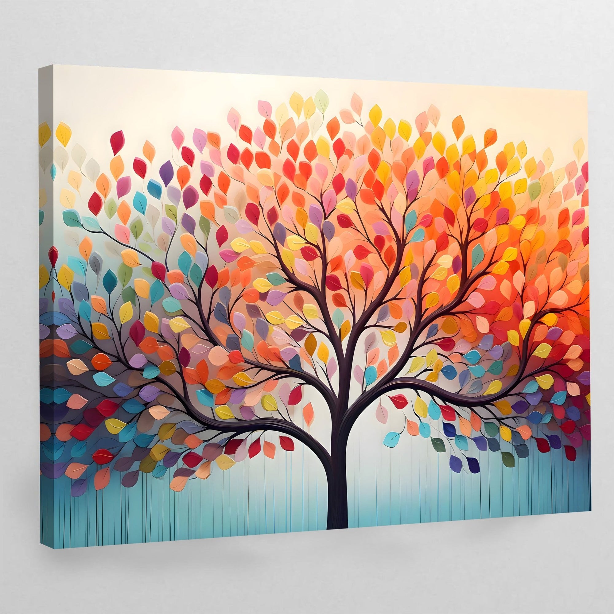 Tableau Coloré Arbre De Vie - The Art Avenue