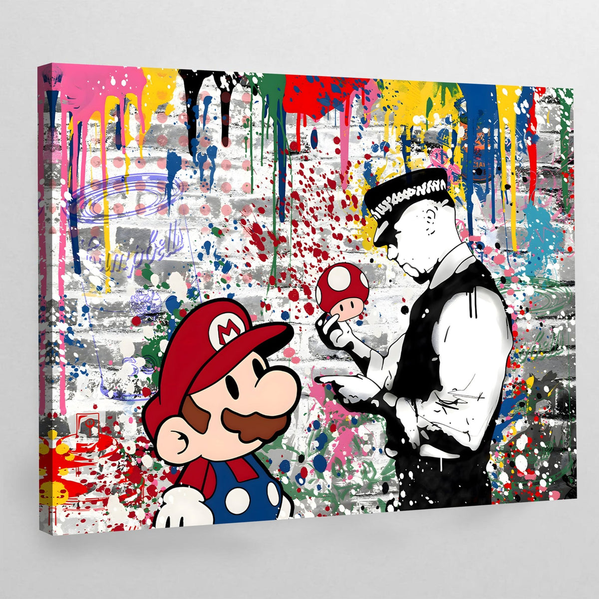 Tableau Coloré Banksy - The Art Avenue