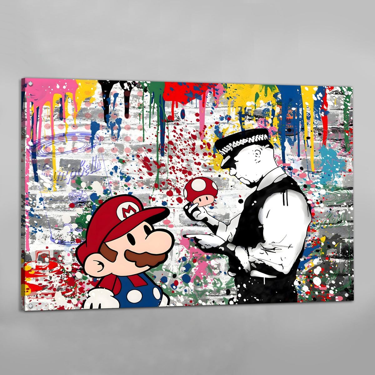 Tableau Coloré Banksy - The Art Avenue
