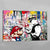 Tableau Coloré Banksy - The Art Avenue