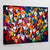 Tableau Coloré Graffiti - The Art Avenue