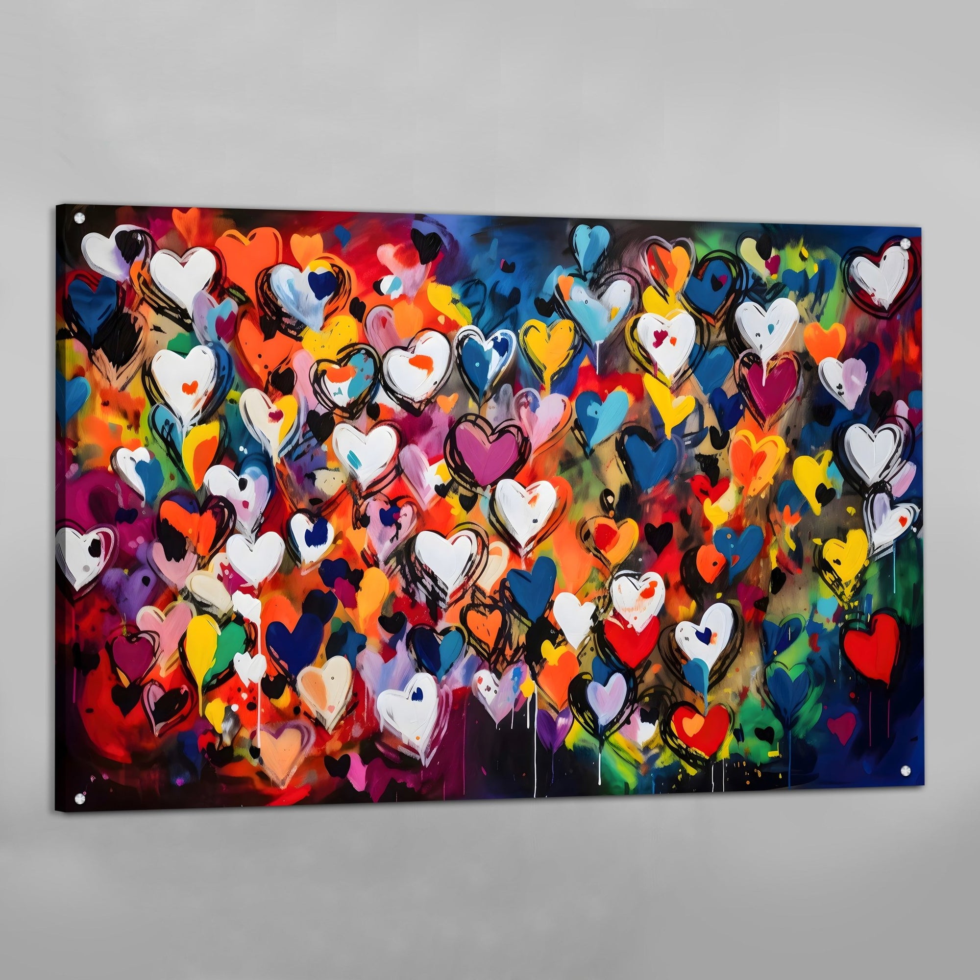 Tableau Coloré Graffiti - The Art Avenue