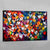 Tableau Coloré Graffiti - The Art Avenue