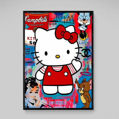 Tableau Coloré Kawaii - The Art Avenue