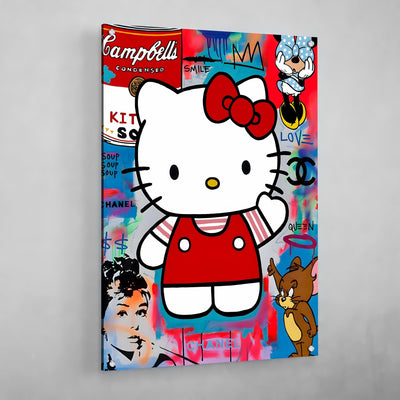 Tableau Coloré Kawaii - The Art Avenue