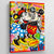 Tableau Coloré Mickey & Minnie - The Art Avenue
