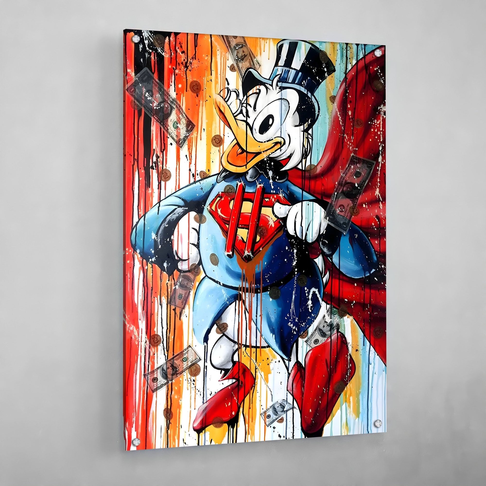 Tableau Coloré Picsou - The Art Avenue