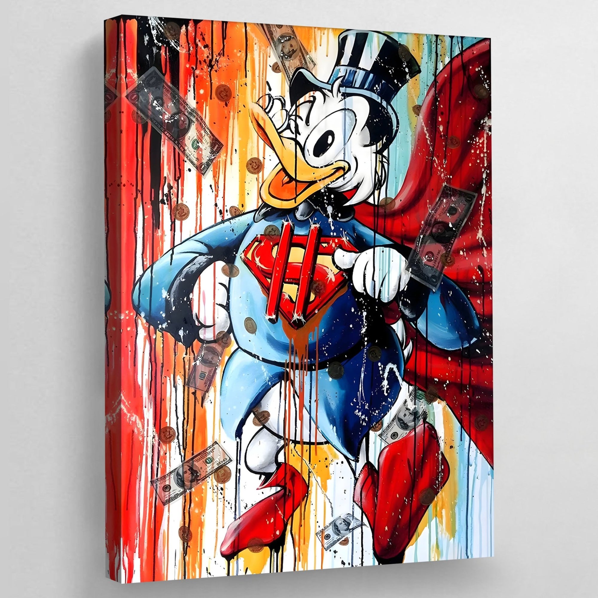 Tableau Coloré Picsou - The Art Avenue