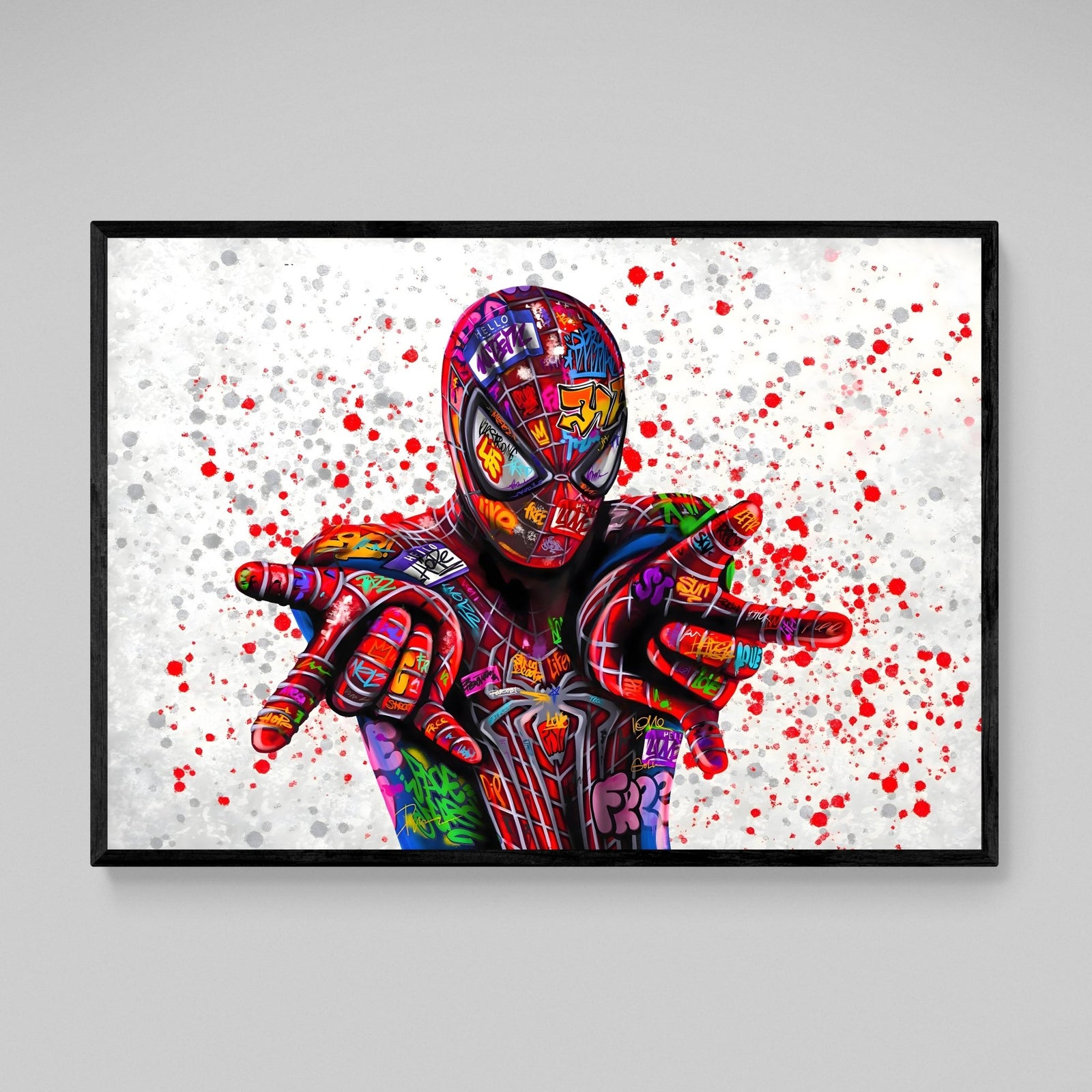 Tableau Coloré Spiderman - The Art Avenue