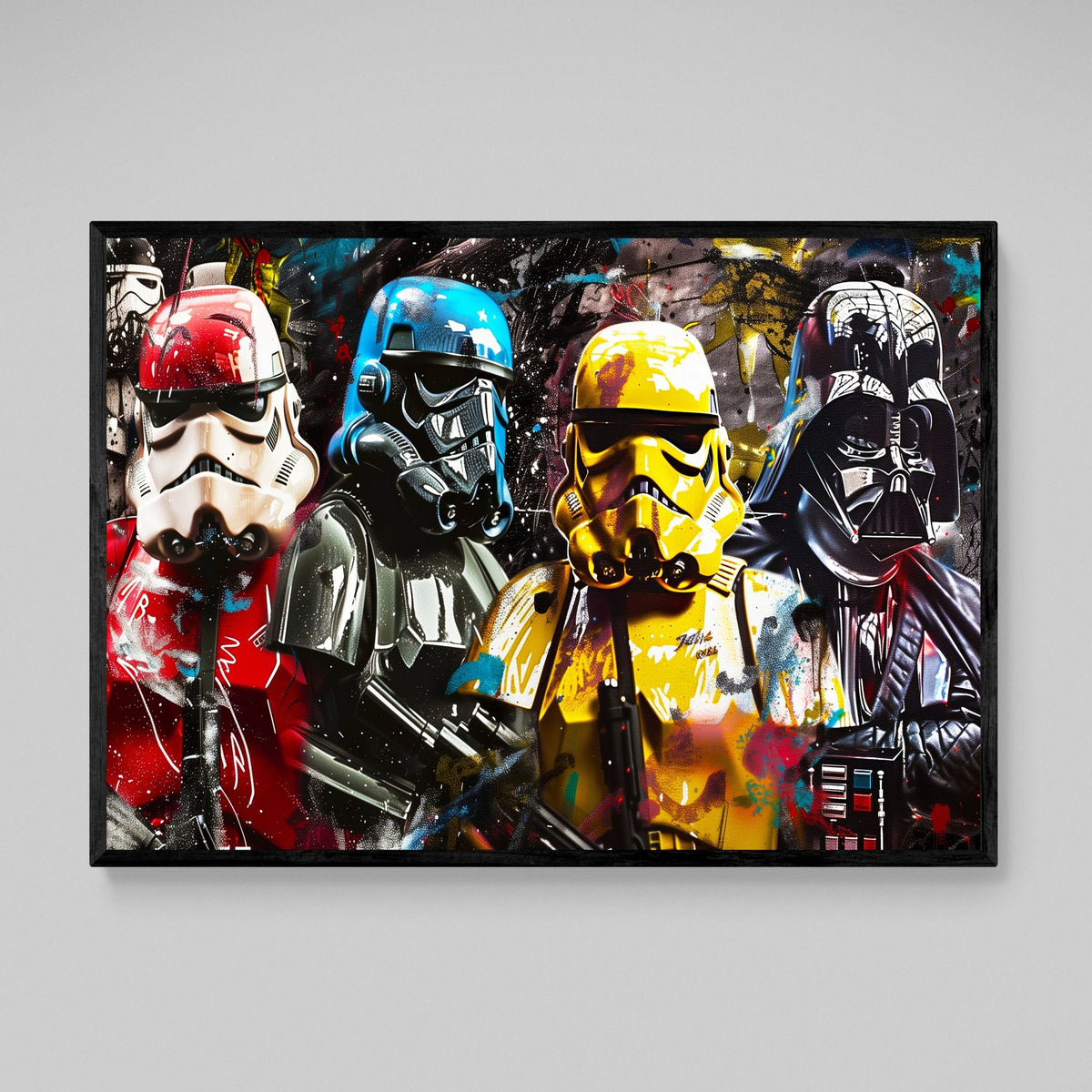 Tableau Coloré Star Wars - The Art Avenue