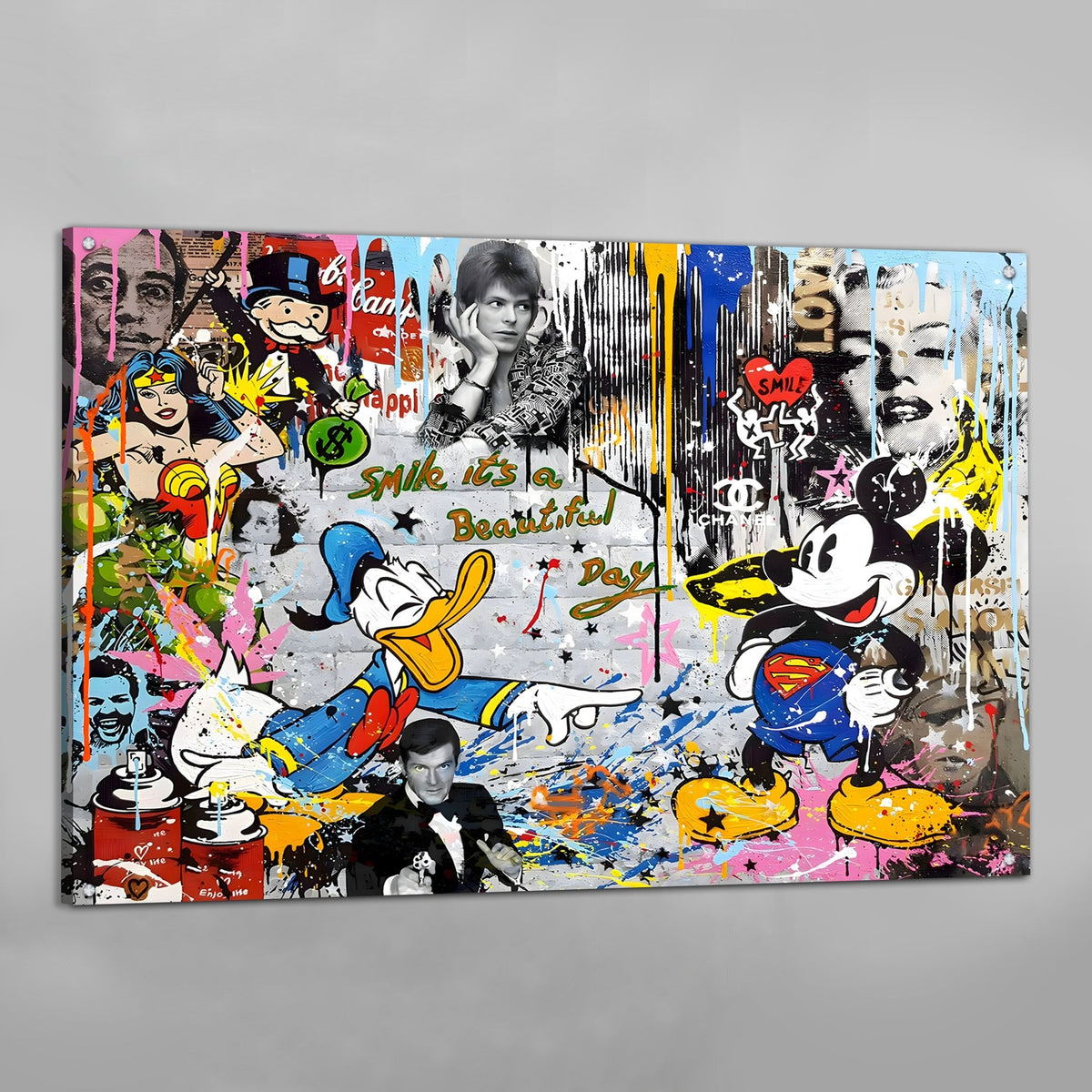 Tableau Coloré Street Art - The Art Avenue